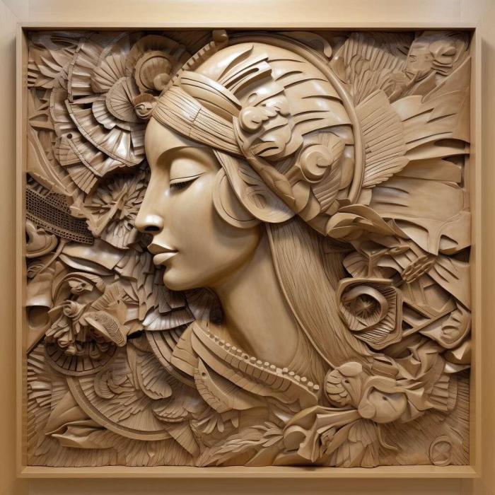 نموذج ثلاثي الأبعاد لآلة CNC 3D Art 